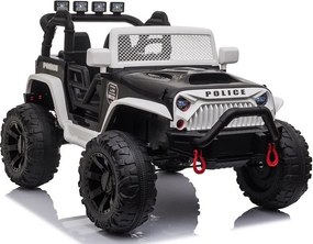 LEAN CARS Autobatérie JC666 Police White