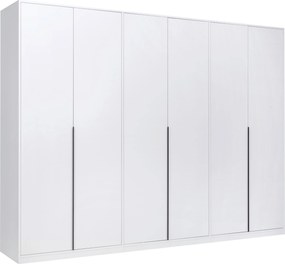 XXXLutz SKRIŇA S OTOČNÝMI DVERAMI, biela, 276/211/53 cm P & B - Skrine - 000885001608