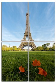 Obraz na plátne - Ráno v Paríži - obdĺžnik 736C (120x80 cm)