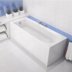 Cersanit Flavia akrylátová vaňa 160x70cm, biela, S301-106
