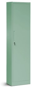 JAN NOWAK Vysoká kancelárska skriňa ALEX, 450 x 850 x 400 mm, Fresh Style: pastelovo zelená