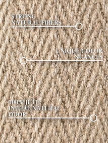 Villeroy & Boch Kusový koberec Mirabelle 106341 Natural, 200x300, béžová, chodba / predsieň