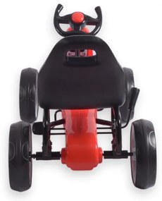 Šlapacia motokára POWER červená