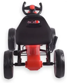 Šlapacia motokára POWER červená
