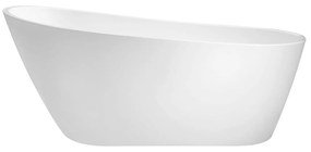 D‘Eluxe - VANE - Voľne stojaca akrylátová vaňa RELAX MOD15 xcm - Biela Voľne stojaca vaňa biela 150 80 72 150x80x72