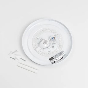 LED stropné svietidlo LED/12W/230V pr. 32 cm taupe/zlatá