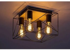 Rabalux 71024 - Stropné svietidlo BOIRE 4xE27/40W/230V