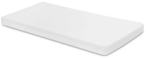 Sensillo Plachta do postieľky Bambusová Jednofarebná Farba: Biela, Veľkosť: 120 x 60 cm