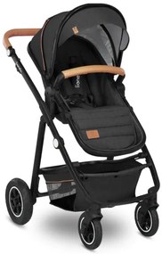 Kombinovaný kočík Lionelo Amber 3v1 grey graphite