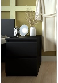 Čierny nočný stolík Naia - Tvilum
