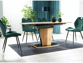 Rozkládací jídelní stůl Houston 120/160 cm dub přírodní