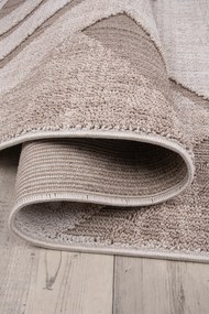 Koberec Benita 095A D.BEIGE/CREAM rozmery koberec: 120x170 cm