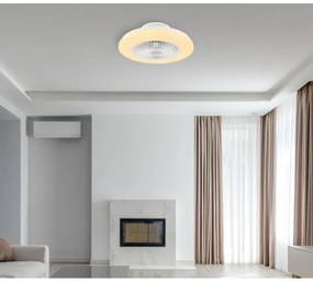 Globo 03628 - LED Stmievateľné stropné svietidlo s ventilátorom LED/30W/230V + DO