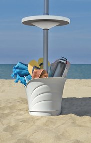 BAMA Kvetináč TULIPANO, set 4ks, biela