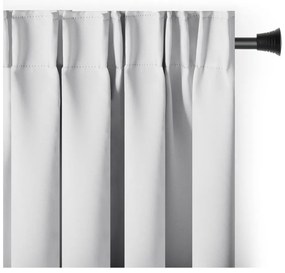 Biely zatemňovací termo záves 140x245 cm Pleat – Restilo