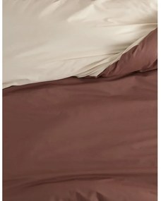 TipTrade Bavlnené obliečky 140x200 + 70x90 cm - Color Hnedo béžová