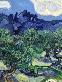 Umelecká tlač The Olive Trees (Portrait Edition) - Vincent van Gogh, (30 x 40 cm)