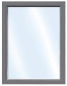 Plastové okno fixné zasklenie ESG ARON Basic biele/antracit 800 x 1700 mm (neotvárateľné)