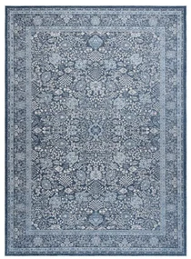 Koberec ANTIGUA 518 74 KB500 OSTA - Kvety / rám, granátový