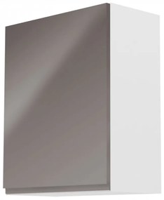 Horná kuchynská skrinka G601F Aurellia (biela + sivý lesk) (L). Vlastná spoľahlivá doprava až k Vám domov. 1015808