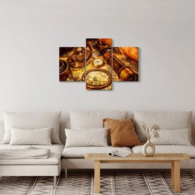 Obraz - Historické pomôcky námorníkov (90x60 cm)