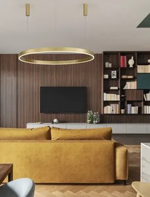 LED luster Motif 120 zlaté stmievateľné