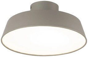 CLX Stropné závesné LED svietidlo GIOACCHINO, 36 W, denné biele svetlo, 40 cm, sivé