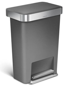 Pedálový plastový odpadkový kôš 45 l - simplehuman