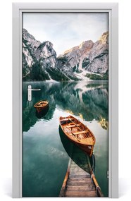 Fototapeta samolepiace dvere ľad jazero 85x205 cm