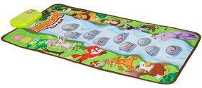 KIK Interaktívna hudobná podložka so zvukmi zvierat 80x50 cm