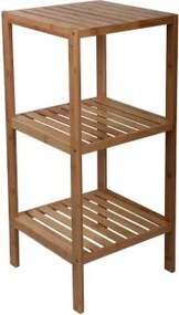 Drevený regál Bamboo, 3 police%