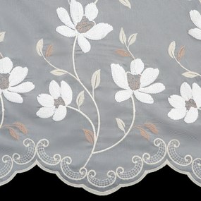ZÁCLONA NA KRÚŽKOCH SANDI2 350X250 CM KVETY