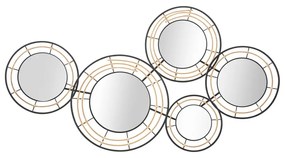 Kovová nástenná dekorácia 111x59 cm Oporto - Mauro Ferretti