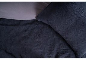 Tmavosivá súprava prikrývky a obliečky na vankúš zo žakára 180x240 cm Jacquard – Mila Home Luxury