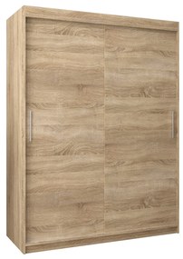 Šatníková skriňa 150 cm Toki (Dub sonoma + Dub sonoma). Akcia -49%. Vlastná spoľahlivá doprava až k Vám domov. 1064830