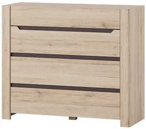 Komoda Desjo 11 110 cm dub San Remo