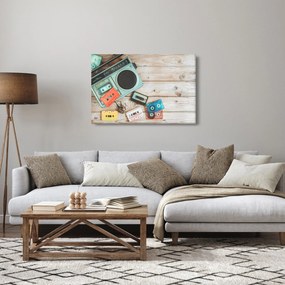 Obraz - Retro rádio (90x60 cm)