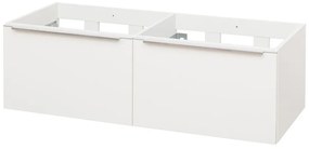 Mereo Mereo, Mailo, kúpeľňová skrinka 121 cm, chrómové madlo, MER-CN518S