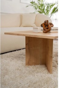 Konferenčný stolík v dekore duba v prírodnej farbe 60x119 cm Sabin – Kalune Design