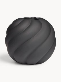 Ručne maľovaná keramická váza Twist Ball, V 20 cm