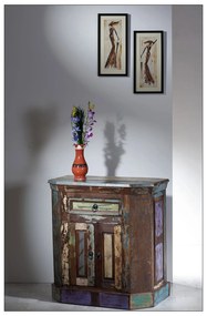 Komoda RIVERBOAT 70 × 40 × 76 cm 70 × 40 × 76 cm / zásuvka – 32 × 30 × 9 cm, 2 priehradky – 59 × 34 × 19 cm, sila nosnej časti – 2 cm SIT MÖBEL