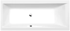 Polysan Polysan, CLEO obdĺžniková vaňa 180x80x48cm, biela, 95611