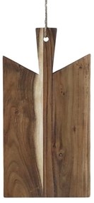Hnedá drevená akáciová doštička Tapas Laon - 21*3*41 cm
