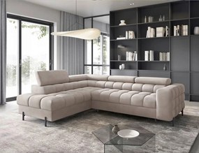 XXXLutz ROHOVÁ SEDAČKA, textil, béžová MID.YOU - Sedačky - 00000L001201
