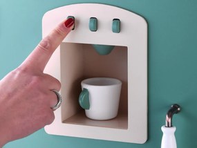 JOKOMISIADA Veľká drevená kuchyňa v retro štýle s chladničkou, práčkou a doplnkami ZA4833