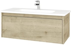 Kúpeľňová skrinka s umývadlom Dřevojas Bono 96x39 cm Arlington umývadlo Euphoria 203719