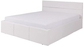 Manželská posteľ CALABRINI C-06 Farba: Biela