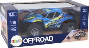 LEAN Toys 1:16 Diaľkovo ovládané terénne RC auto modré