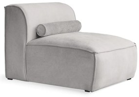 Svetlosivý modul pohovky (stredový diel) Flex Felix – Miuform