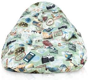 Sedací vak DROP XXL travel